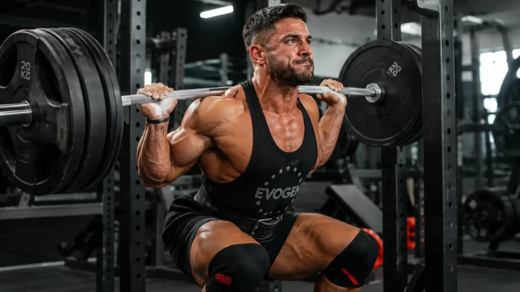 Best bodybuilder in the world training with heavy compound lifts in the gym